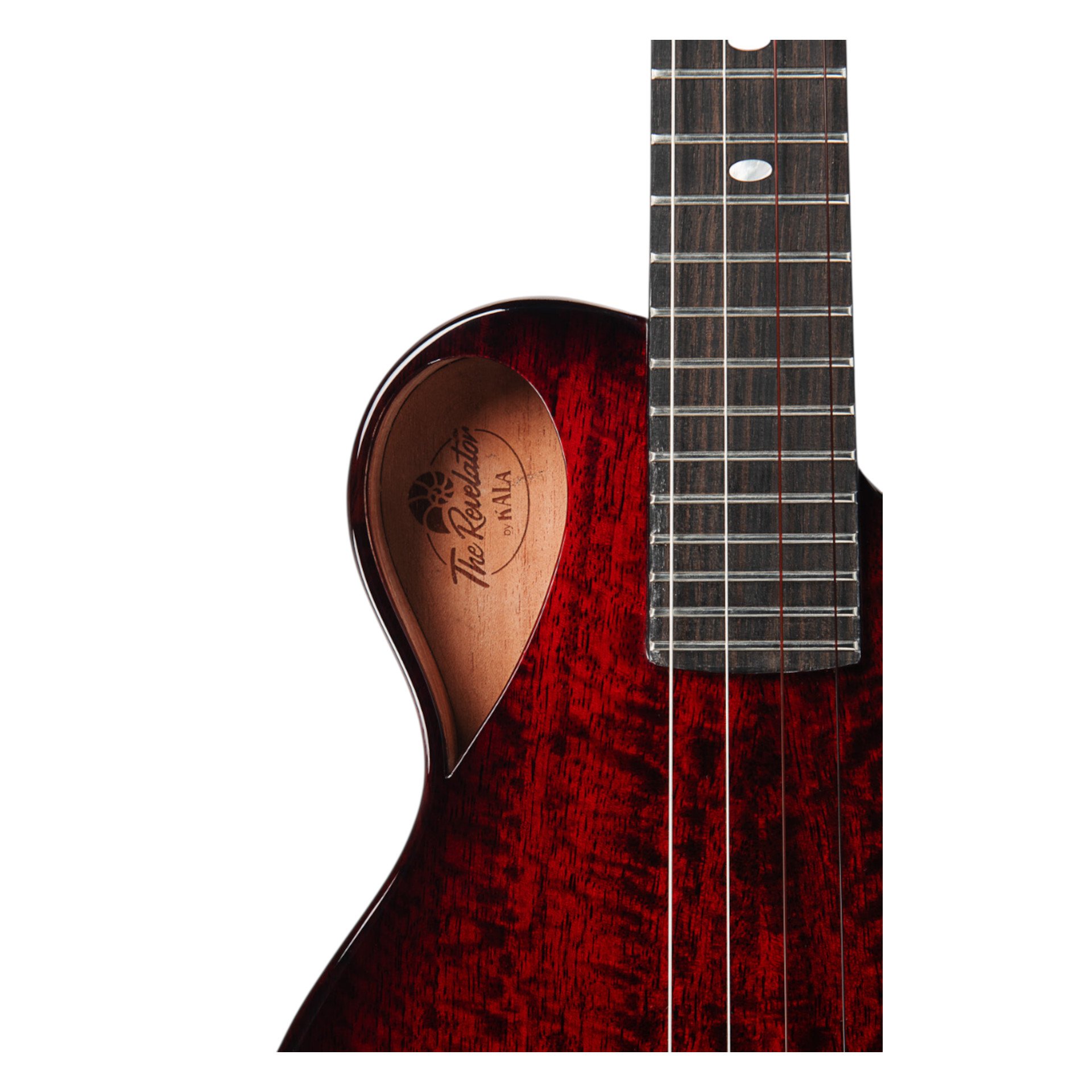 Revelator Nautilus Tenor Ukulele Horizon Red Glow  Mango